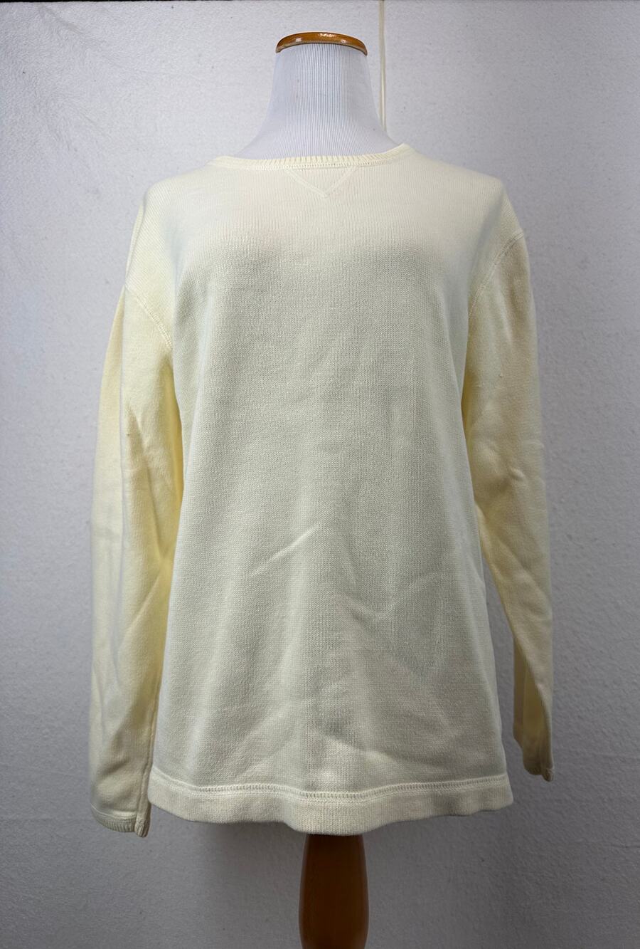 Eddie Bauer Y2K Women's Crewneck 100% Cotton Sweater SZ XL Comfort Heritage